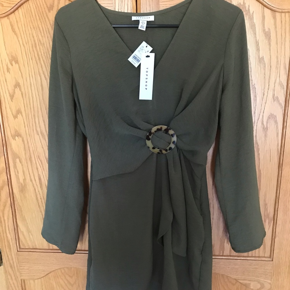 🔥Topshop Woman’s Dress Top. NWT’s-Gorgeous look!